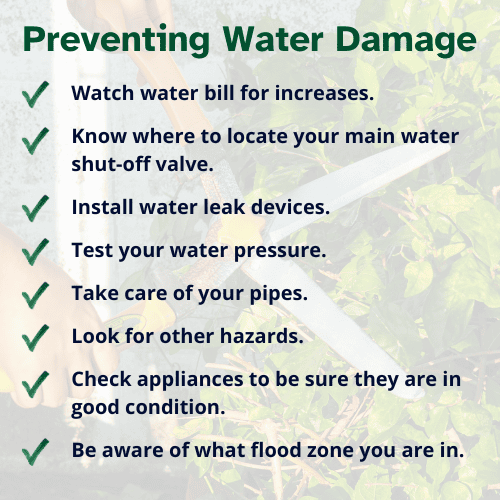 How to Prevent Water Damage in Your Home - The Turner Agency, Inc.